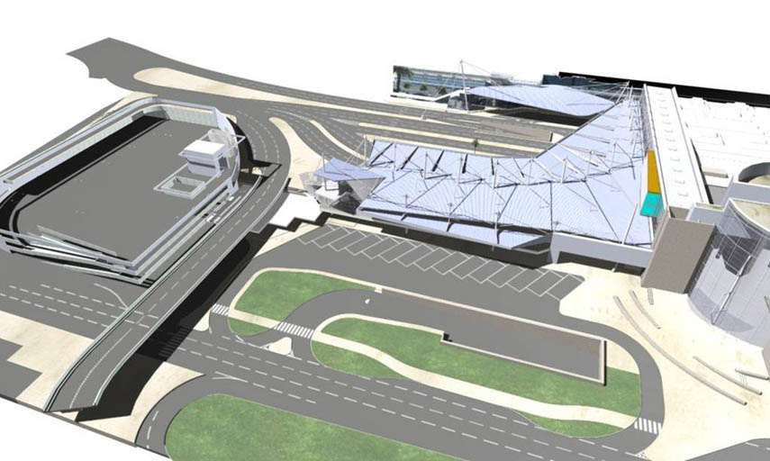 Aeroporto de Lisboa, novo Curb-Side de Partidas - António Barreiros Ferreira | Tetractys Arquitectos - Projetos | Mobilidade