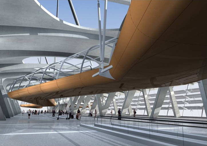Novo Aeroporto Lisboa - António Barreiros Ferreira | Tetractys Arquitectos - Projetos | Mobilidade